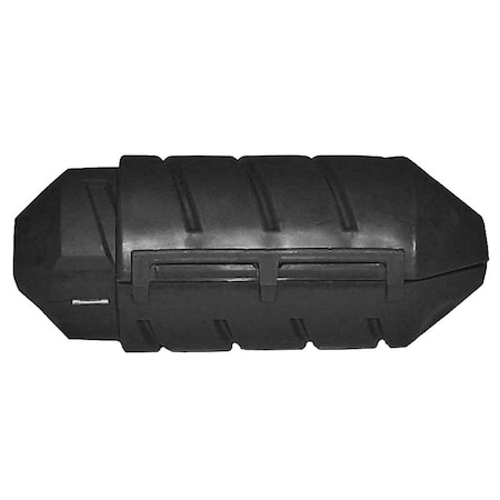 Electriduct Locking Extension Cord, Indoor/Outdoor, Black PE-AG-CC-BK